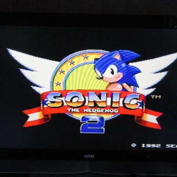 Sega Genesis Vintage Sonic the hedgehog 2~Game~hard case manual 1992 gam… - Picture 6 of 7